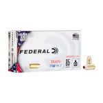 Munição Federal 9mm Luger 147gr FMJ FP American Eagle – cx 50un