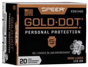 Gold Dot Handgun Personal Protection 9mm Luger