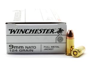 Características e benefícios Winchester NATO 124-Grain